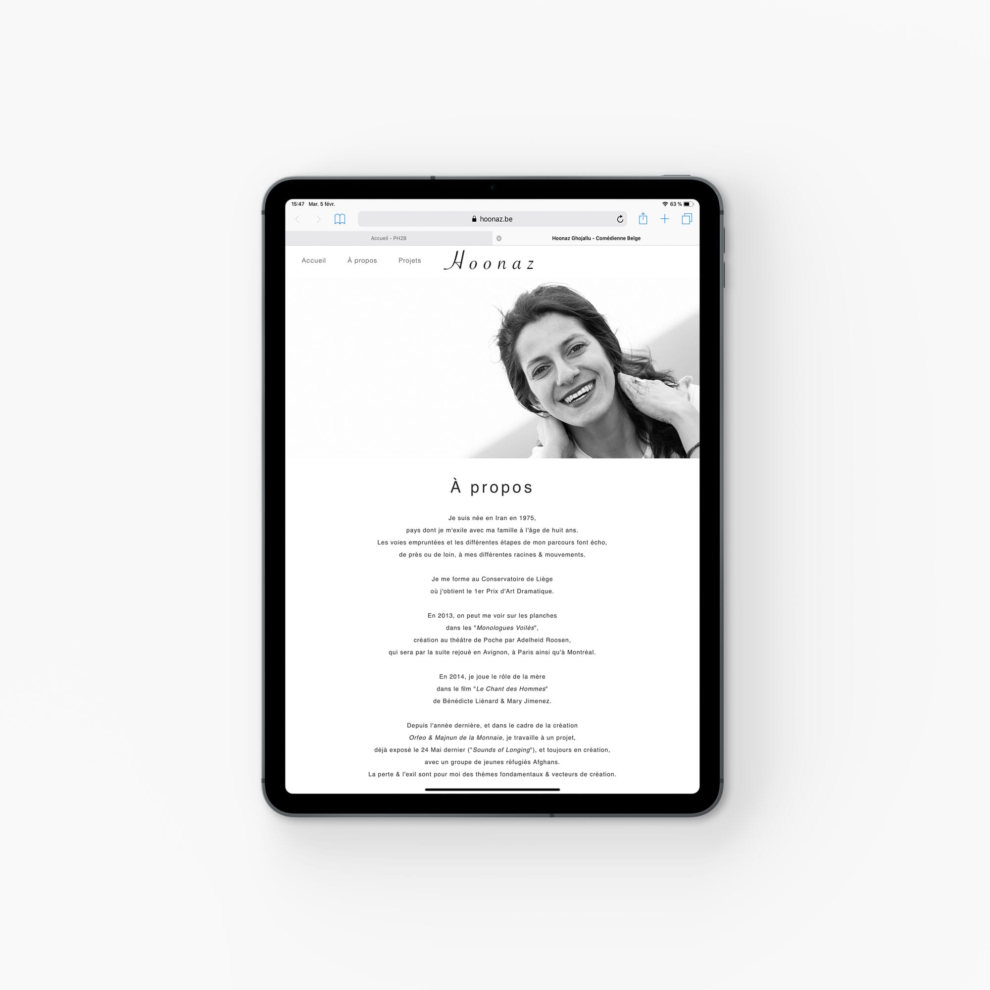 Site Web Hoonaz